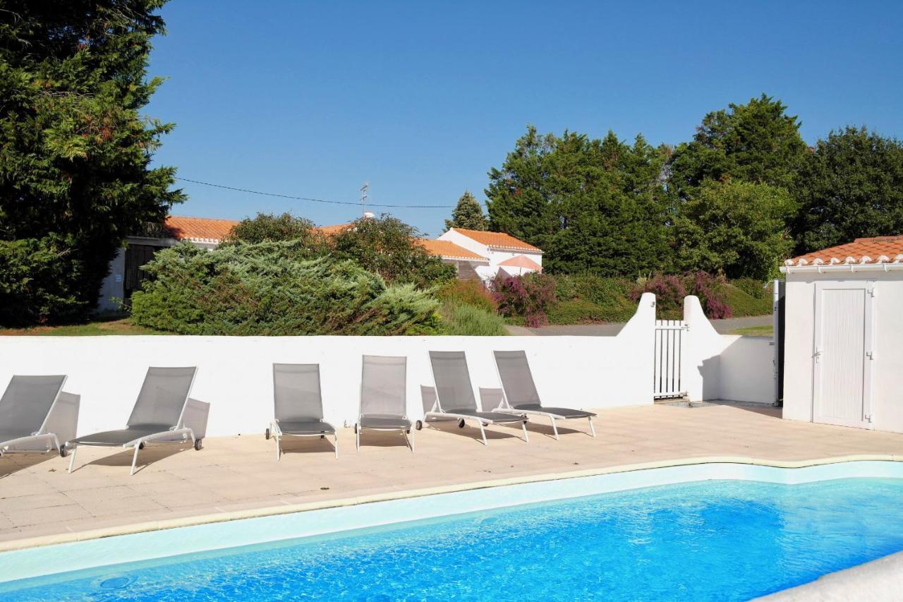 Maison Pour 4 A La Campagne Avec Piscine Commequiers Kültér fotó